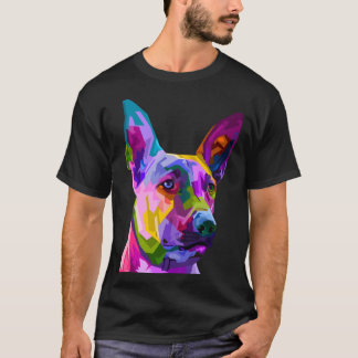 Camiseta Pop Art Belga Malinois Shepherd Mechelaar Pullov