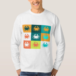 Camiseta Pop art com caranguejos 6