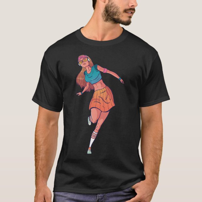 Camiseta Pop art couple. (Frente)