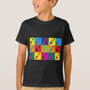 Camiseta Pop art da arqueologia