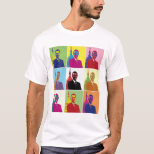 Camiseta Pop art do presidente Obama