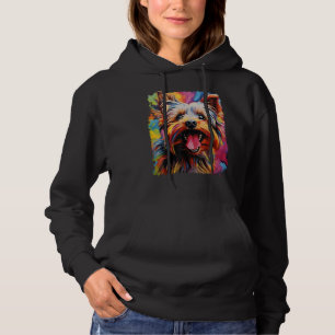 Camiseta Pop Art Dog Yorkshire Terrier