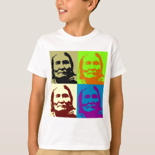Camiseta Pop Art Freedom Fighter Geronimo