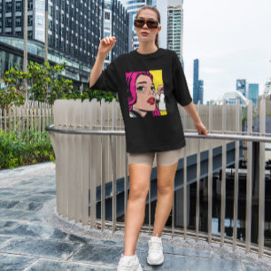Camiseta Pop Art Girl