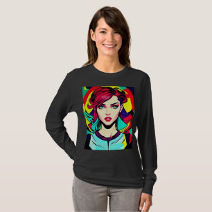 Camiseta Pop Art Girl