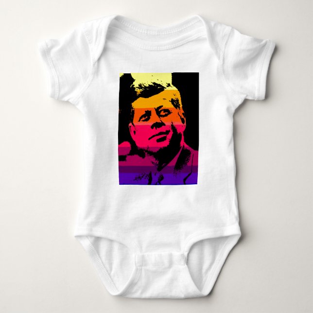 Camiseta Pop Art Jack JFK John F. Kennedy (Frente)