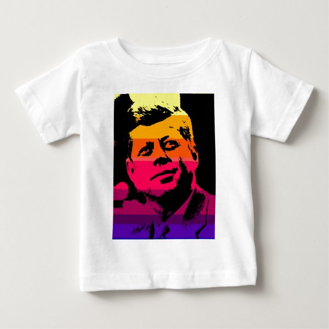 Camiseta Pop Art Jack JFK John F. Kennedy (Frente)