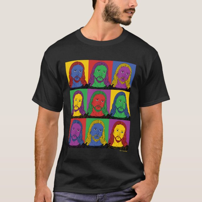 Camiseta Pop Art Jesus (Frente)