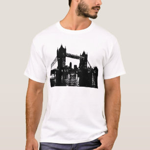 Camiseta Pop Art London Tower Bridge