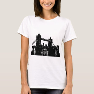 Camiseta Pop Art London Tower Bridge