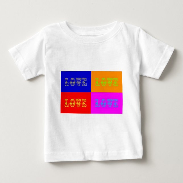Camiseta Pop Art Love (Frente)
