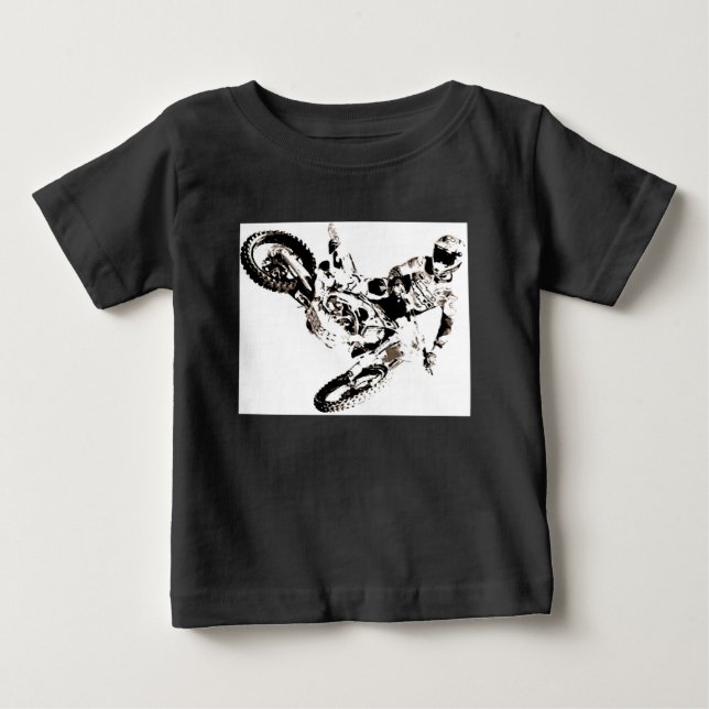 Camiseta Pop Art Motocross Motorcyesporte (Frente)