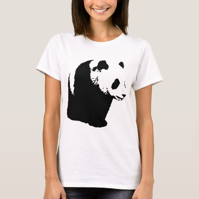 Camiseta Pop Art Panda (Frente)