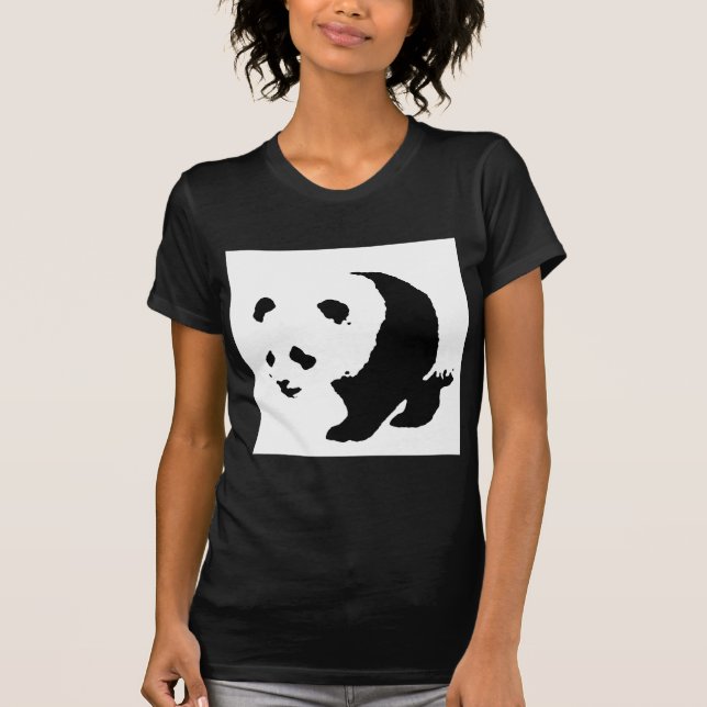 Camiseta Pop Art Panda (Frente)