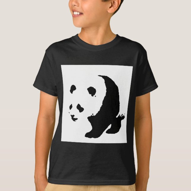 Camiseta Pop Art Panda (Frente)