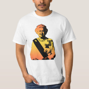 Camiseta Pop Art Queen Elizabeth