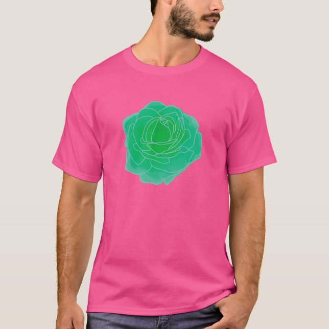 Camiseta Pop Art Rosa (Frente)