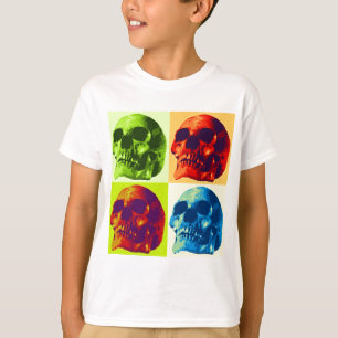 Camiseta Pop Art Skull