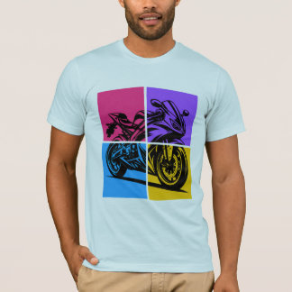 Camiseta Pop Art Sports Bike