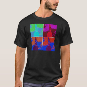 Camiseta Pop Art Style Estátua da Liberdade
