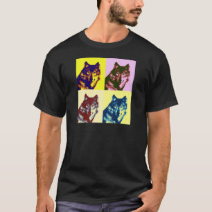 Camiseta Pop Art Wolf