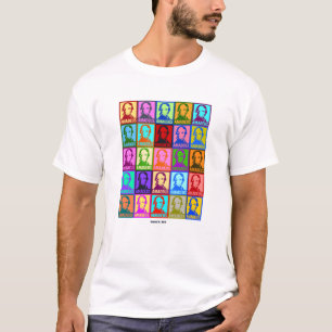 Camiseta Pop Art Wolfgang Amadeus Mozart Rock Me