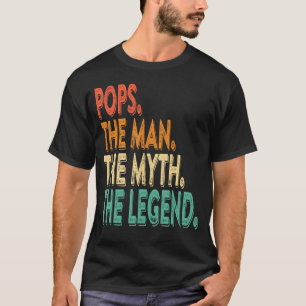 Camiseta Pop Avô Pai Aniversário Dia de os pais Engraçado H