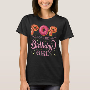 Camiseta Pop Bonita Da Rosquinha De Aniversário Da Família