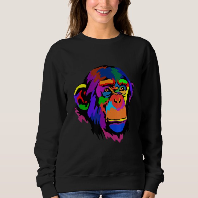Camiseta Pop Chimpanzé (Frente)