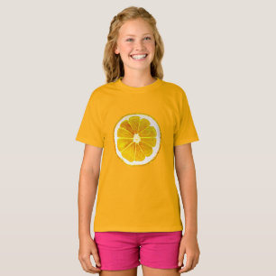 Camiseta Pop citrino amarelo limão fruta original