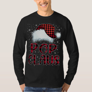 Camiseta Pop Claus Feliz Natal Papais noeis Vermelhos Xadre