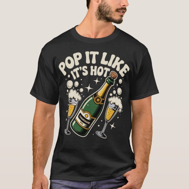 Camiseta Pop Como se estivesse quente (Frente)