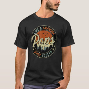 Camiseta Pop Como Um Vovô Só Fofo Retro De Vintage Mais Fri