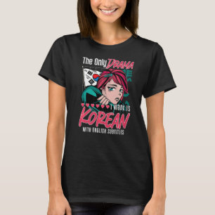 Camiseta Pop coreano para um ventilador da moda do Pop K