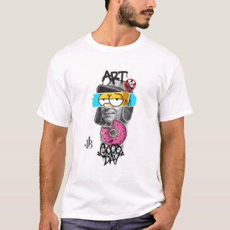 Camiseta Pop Culture Mashup Good Day Art