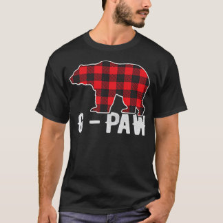 Camiseta Pop da Família de Combinação de Búfalos da Xadrez 