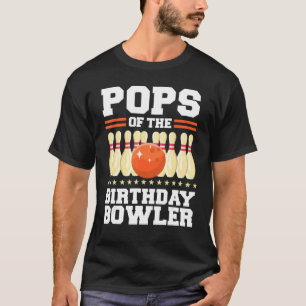Camiseta Pop Da Festa De Boliche De Boate De Aniversário