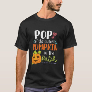 Camiseta Pop Da Pumpkin Mais Fraca No Patch Halloween P