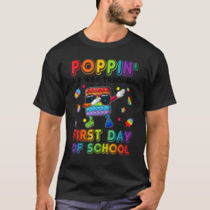 Camiseta Pop Dabbing Dabbing My Way Through First Day