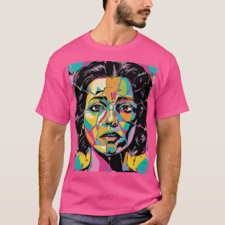 Camiseta Pop de Arte CubistZick
