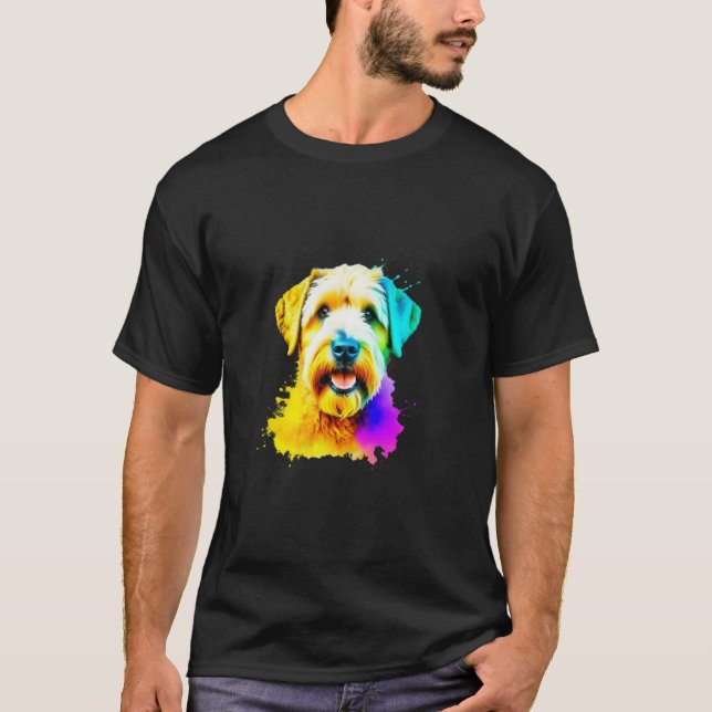 Camiseta Pop de Arte I Cão Lover I (Frente)