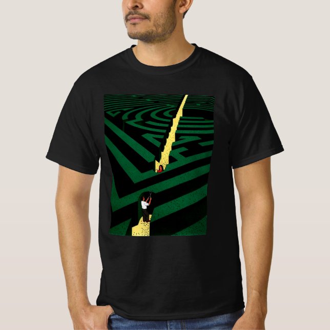 Camiseta pop de cobrança de cara (Frente)