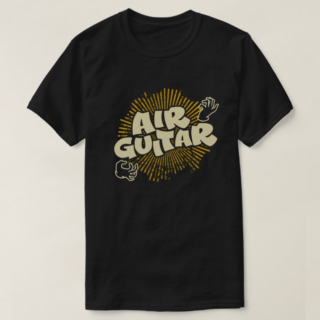 Camiseta Pop de Cultura de Violão 90s (Frente do Design)