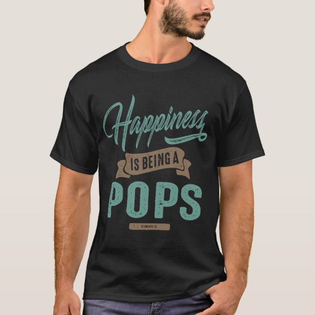 Camiseta Pop de felicidade (Frente)