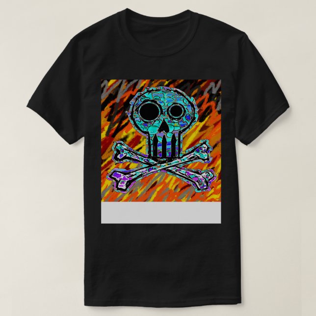 Camiseta pop de fireart (Frente do Design)