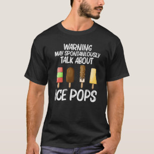 Camiseta Pop De Gelo legal Para Homens Sorvete Congelado