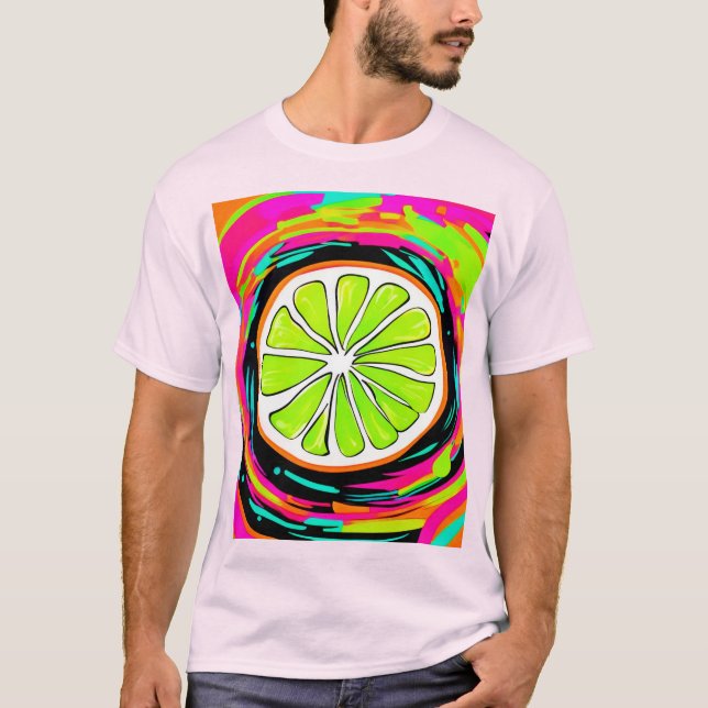 Camiseta Pop de limão (Frente)