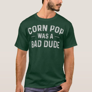 Camiseta Pop De Milho Foi Um Mau Cara Engraçado Eleição