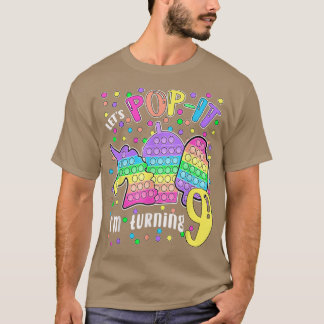 Camiseta Pop de vamos, estou fazendo 9 Coloridos 9º anivers