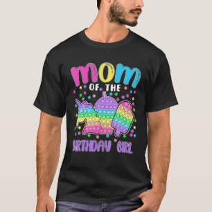 Camiseta Pop De vamos Mãe Da Pop De Aniversário
